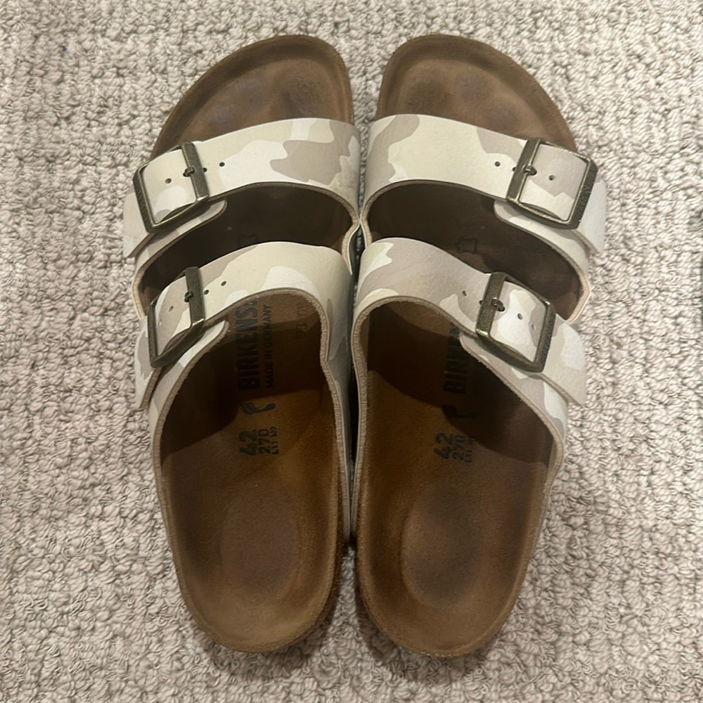 Birkenstocks Sand camo